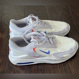 Nike Air Max Bolt Women Sneakers Low Cut Purple Sapphire Violet White Size 8.5